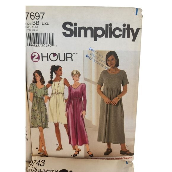 McCalls & Simplicity Dress Sewing Patterns Bundle Women’s Sizes Multiple Options - Picture 10 of 12